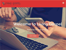 Tablet Screenshot of livinggospel.net